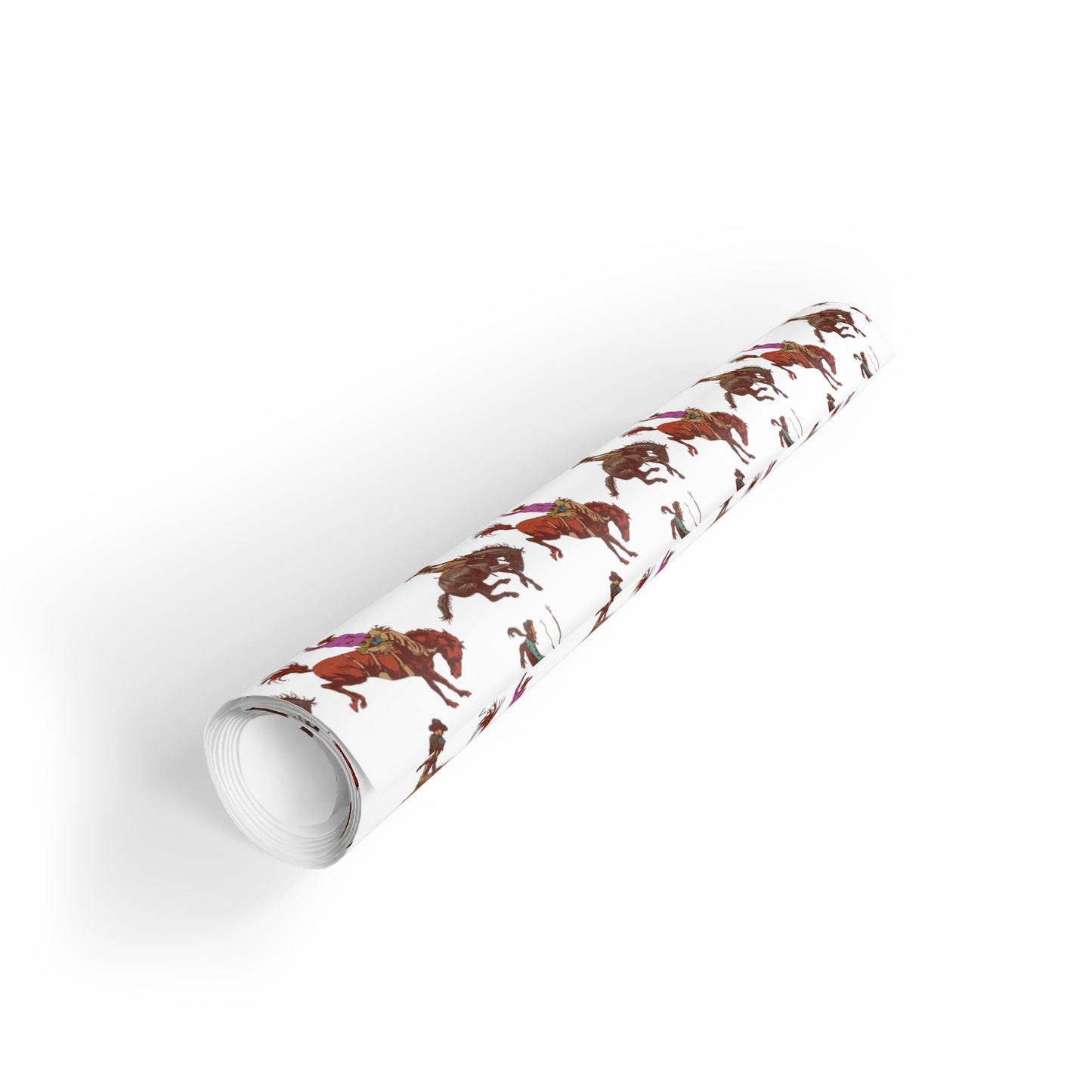 Bronc Riders Gift Wrapping Paper Rolls, 1pc