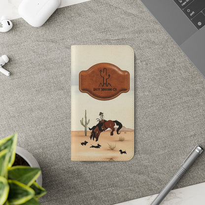 Salty Mustang Co. Lady Puncher Flip Wallet Phone Case (Samsung & iPhone)