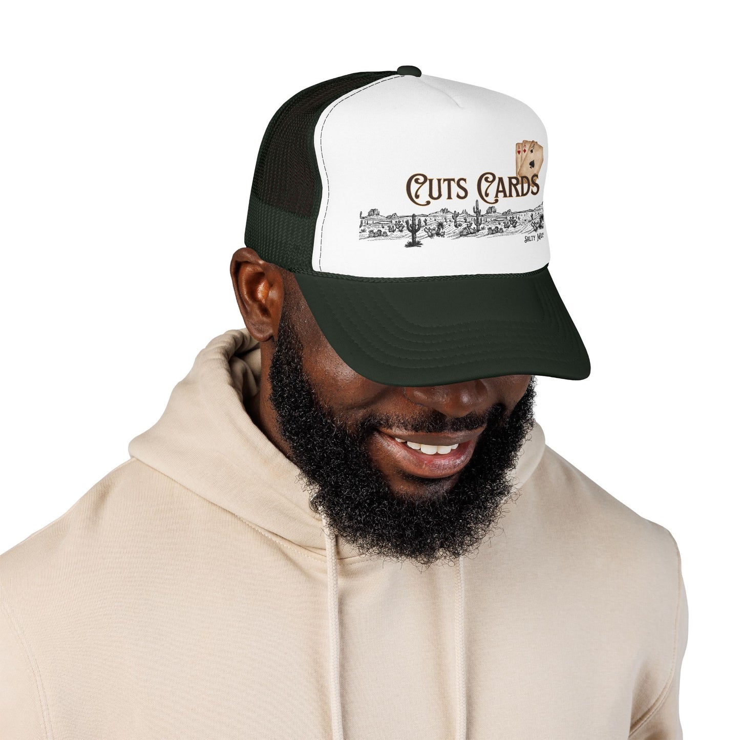 Cuts Cards Foam Trucker Hat