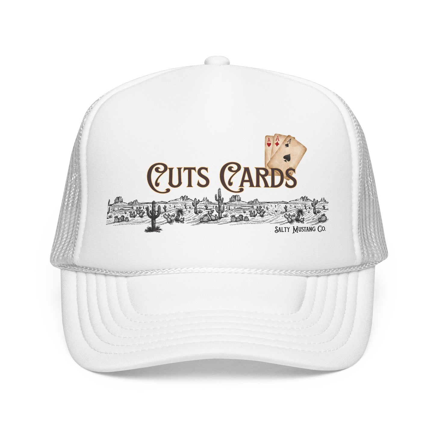 Cuts Cards Foam Trucker Hat