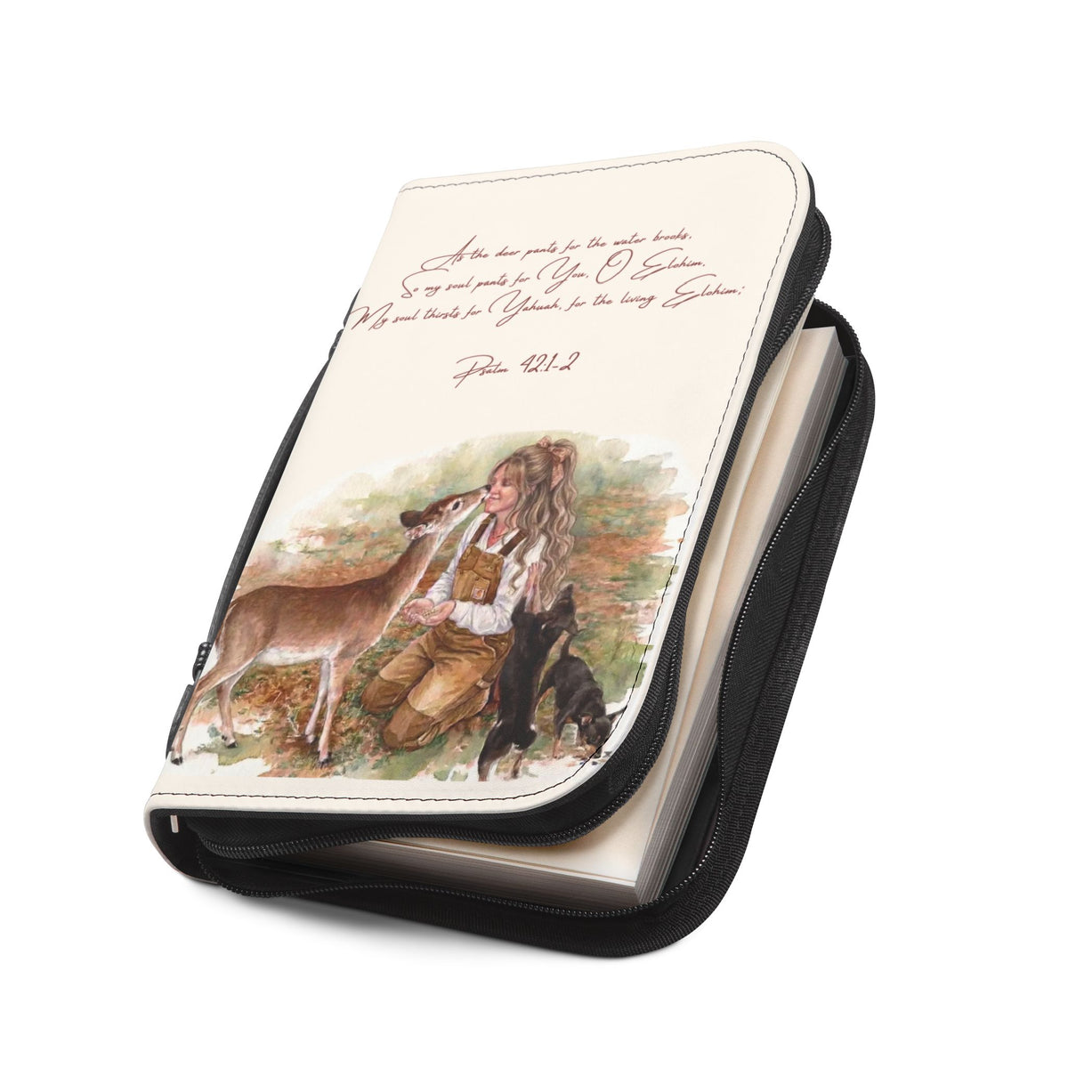 As The Deer Pants For The Water Bible Cover