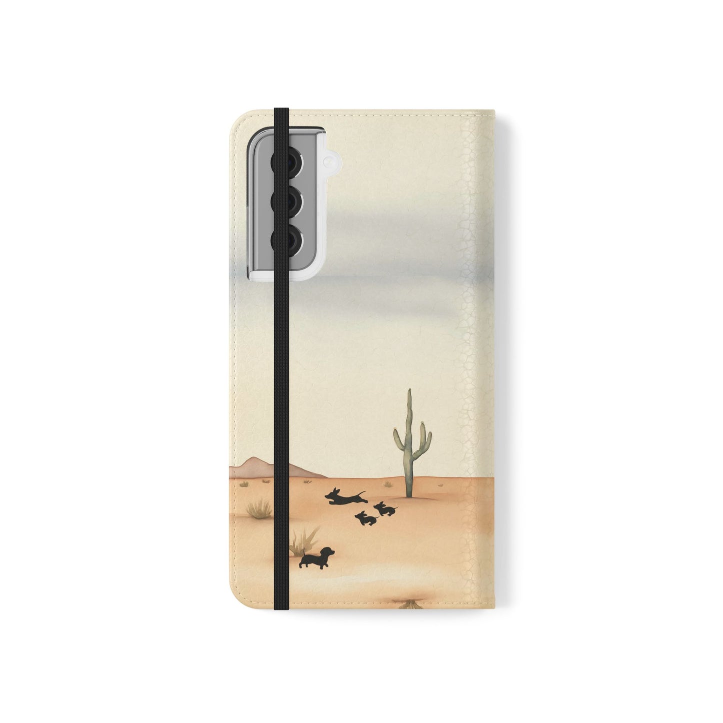 Salty Mustang Co. Lady Puncher Flip Wallet Phone Case (Samsung & iPhone)