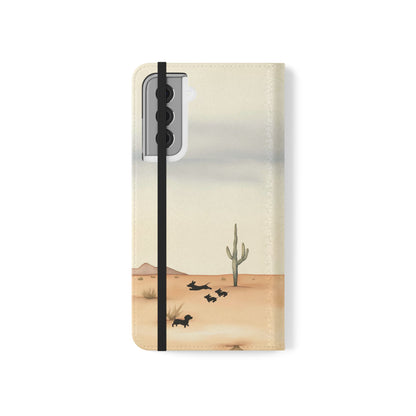 Salty Mustang Co. Lady Puncher Flip Wallet Phone Case (Samsung & iPhone)