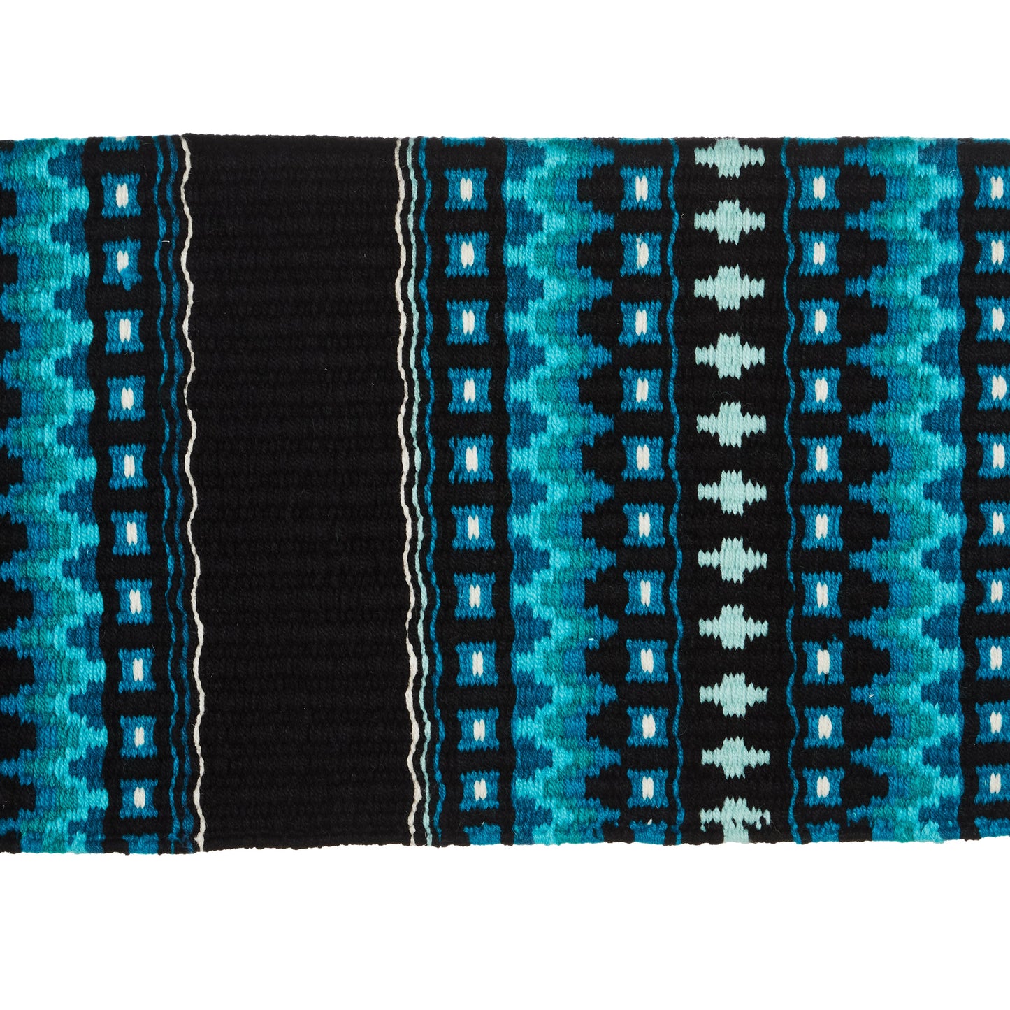 1313DOM-66 Domino 40X34 New Zealand Wool Saddle Blanket