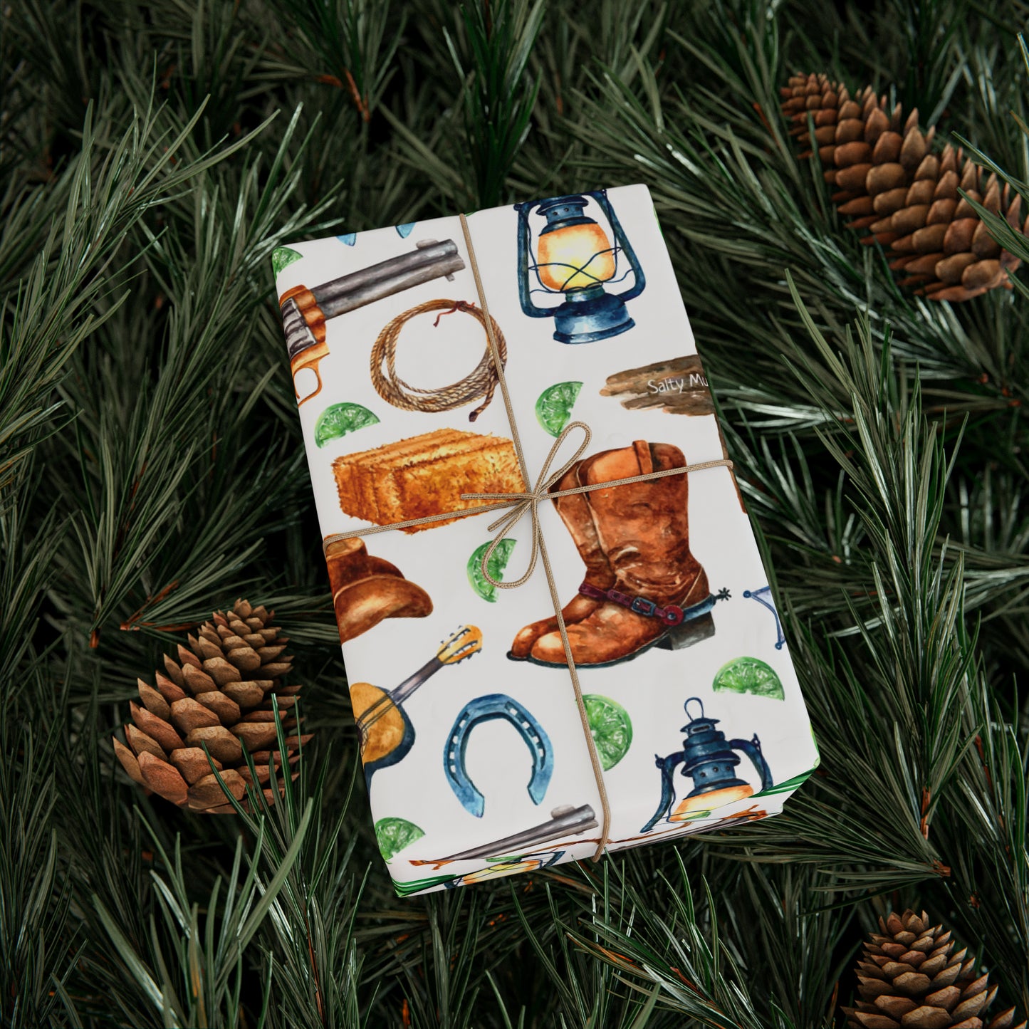 Out West Wrangler Wrapping Papers