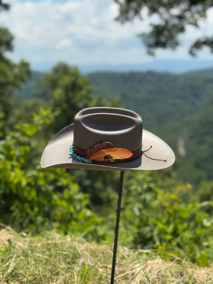Buffalo Sunset Hat Feather