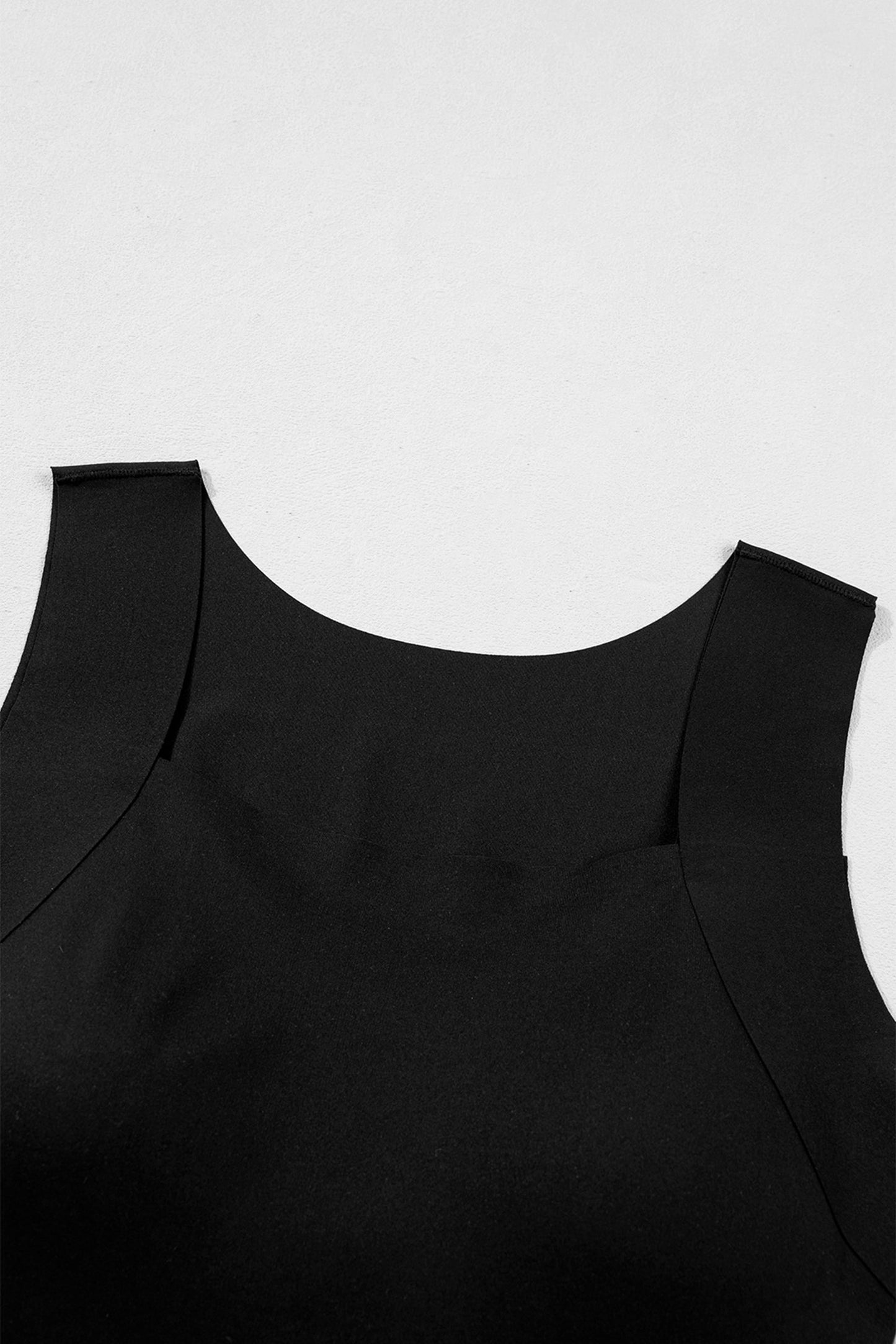 Solid Wide Strap Tank Top