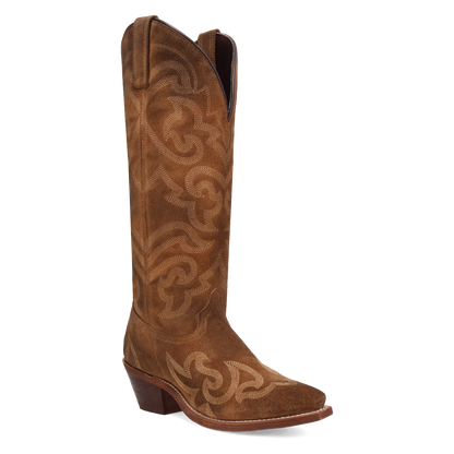Laredo Sierra Rose - Women's Suede Leather Cowgirl Boots