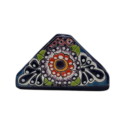 Talavera Napkin Holder | Hand-Painted Mexican Ceramic Decor