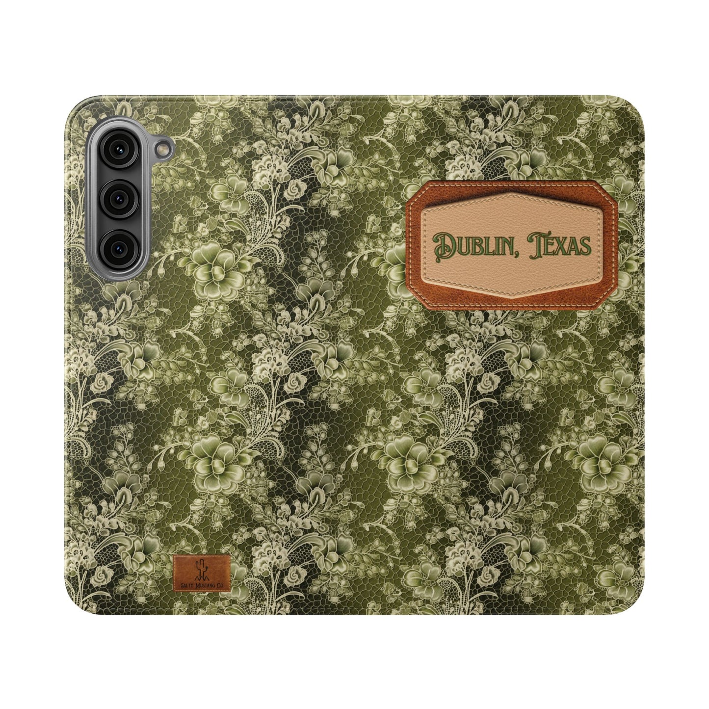 Dublin, Texas Lucky Lace Phone Flip Case Wallet (Samsung & iPhone)