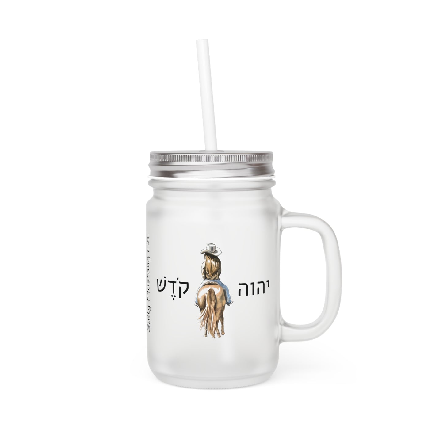 Kodesh Cowgirl Mason Jar