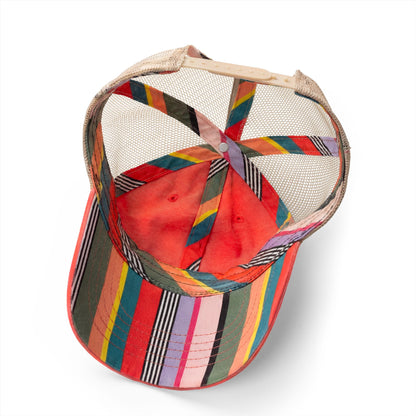 Women's Washed Mesh-Back Cap Embroidered Brand