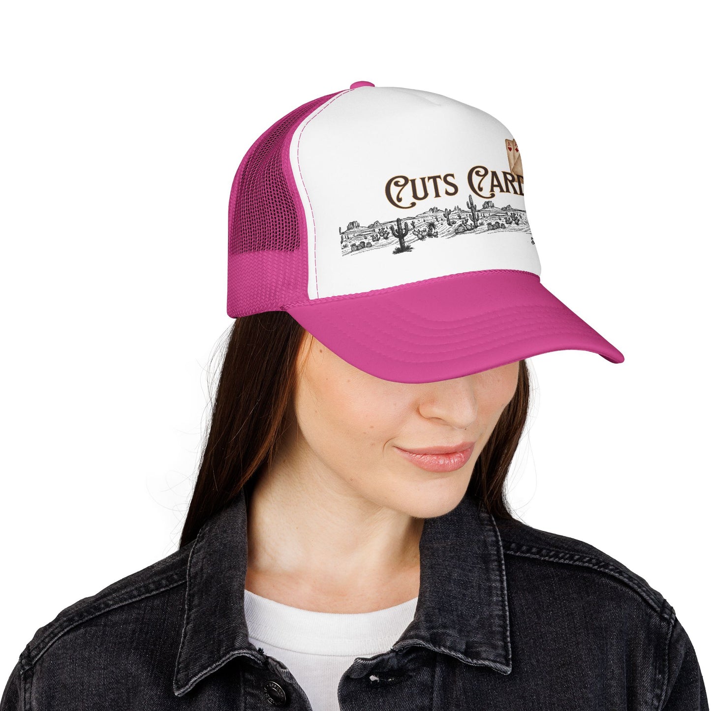 Cuts Cards Foam Trucker Hat