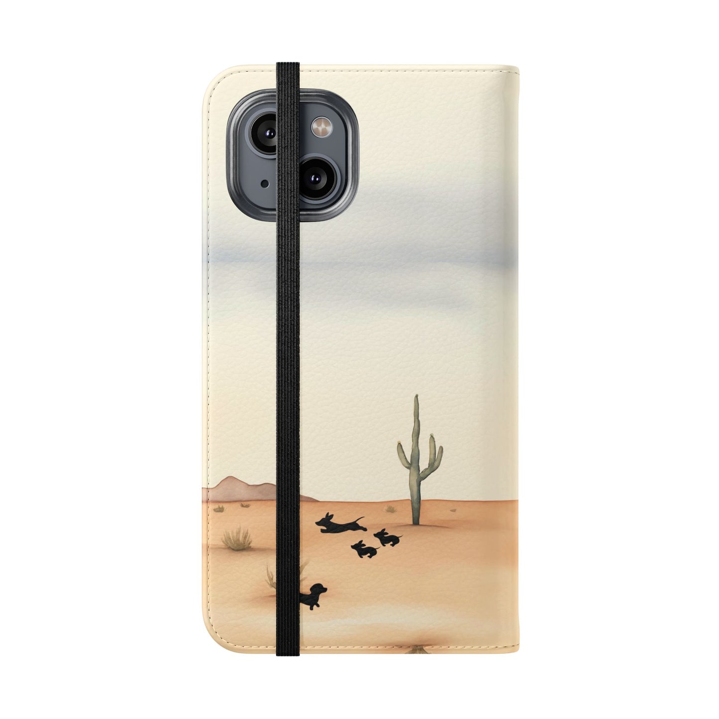 Salty Mustang Co. Lady Puncher Flip Wallet Phone Case (Samsung & iPhone)