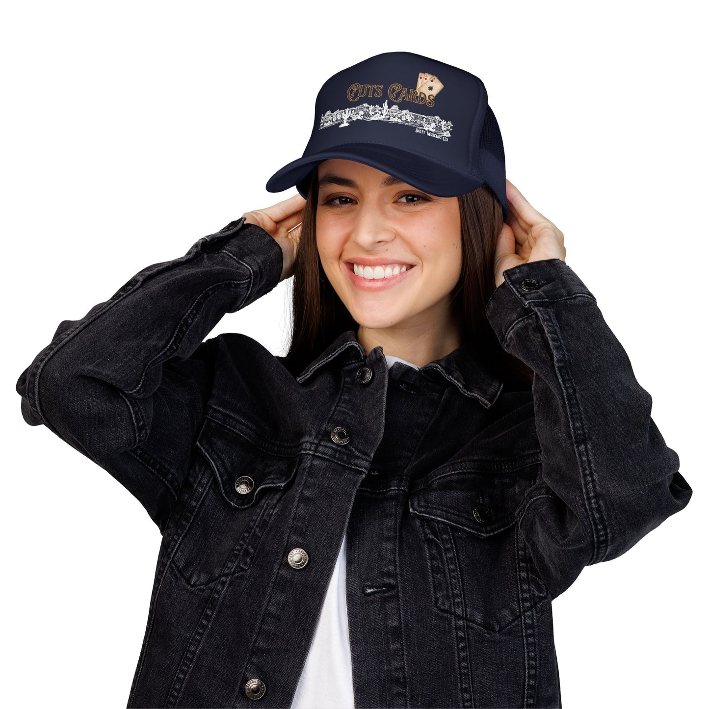 Cuts Cards Foam Trucker Hat