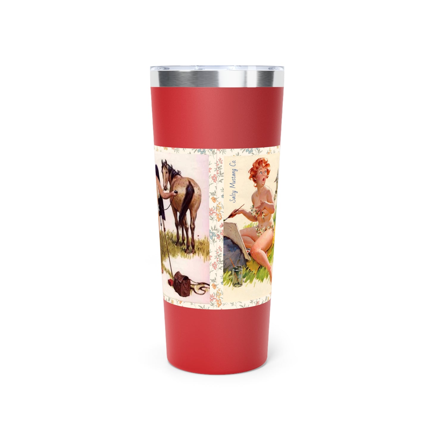 Hilda On The Farm Duane Bryers Copper Vacuum Insulated Tumbler, 22oz