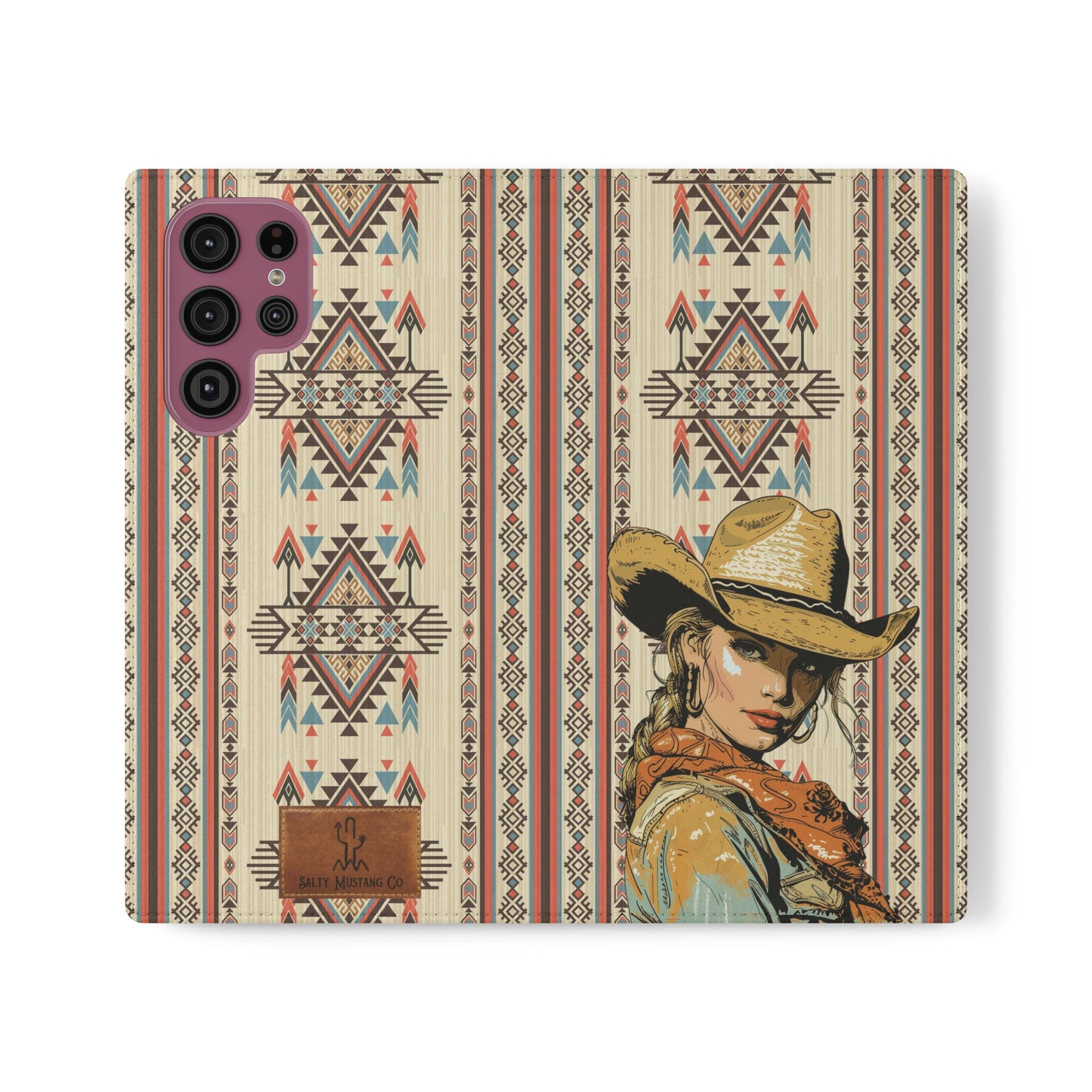 Pretty & Punchy Phone Flip Case (Samsung AND iPhone)