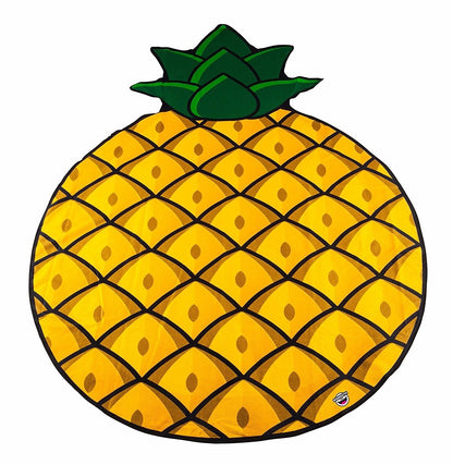 GIANT 5 FT PINEAPPLE - Beach Pool Shower Towel Blanket - BigMouth Inc.