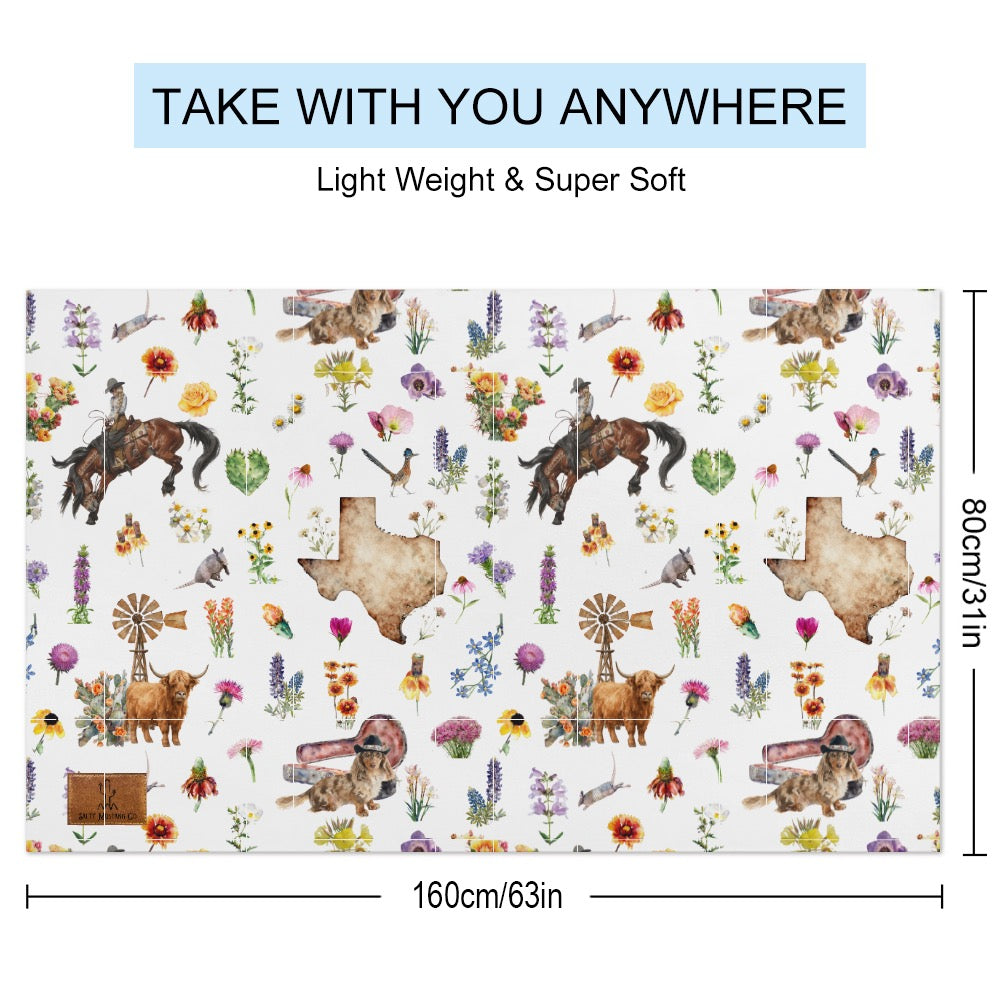Springtime In Texas Beach Towel