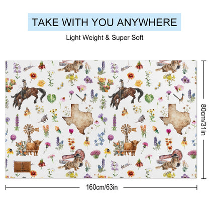 Springtime In Texas Beach Towel