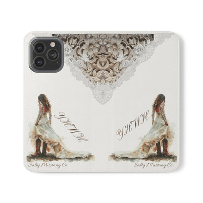 Leather & Lace YHWH Flip Cases (Samsung AND iPhone)