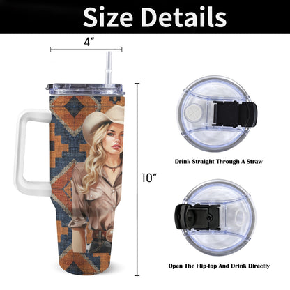 Blamorhea Cowgirl 40 oz Tumbler