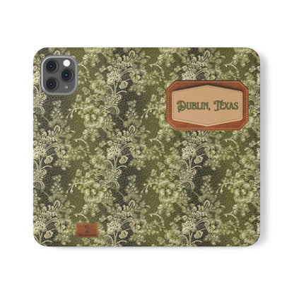 Dublin, Texas Lucky Lace Phone Flip Case Wallet (Samsung & iPhone)