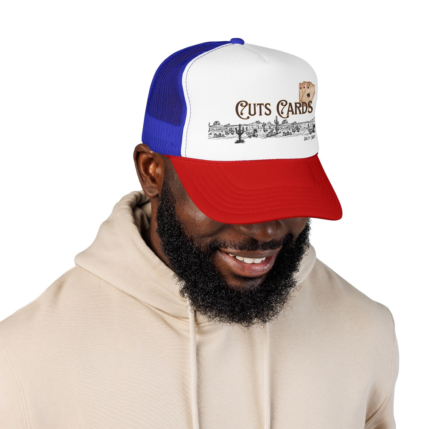 Cuts Cards Foam Trucker Hat