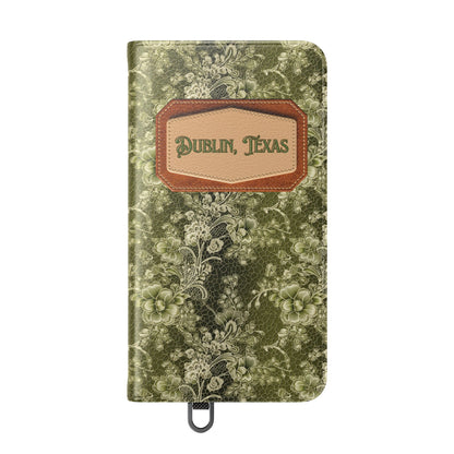 Dublin, Texas Lucky Lace Phone Flip Case Wallet (Samsung & iPhone)