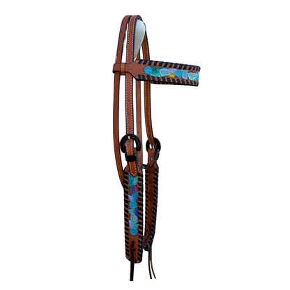 2012 Neon Cowgirl 1-1/2" Browband headstall