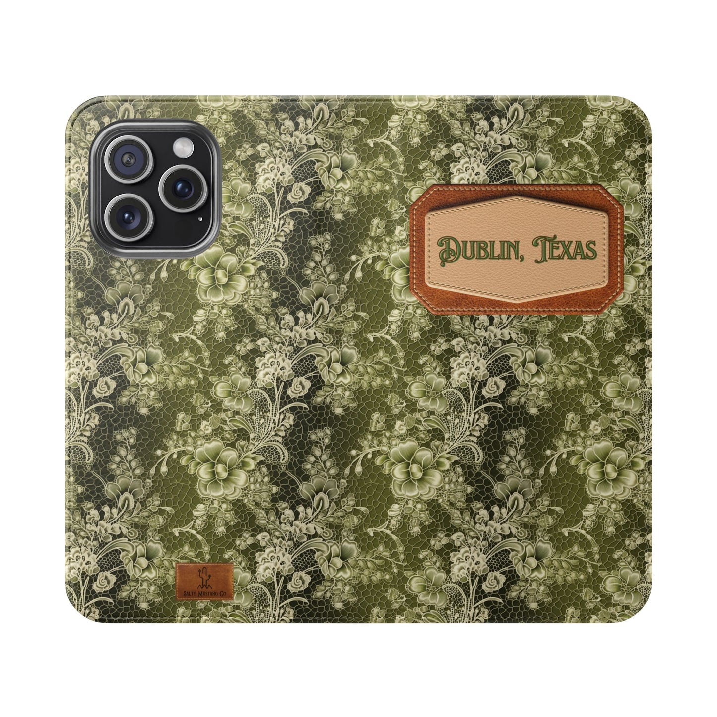 Dublin, Texas Lucky Lace Phone Flip Case Wallet (Samsung & iPhone)