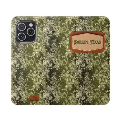 Dublin, Texas Lucky Lace Phone Flip Case Wallet (Samsung & iPhone)