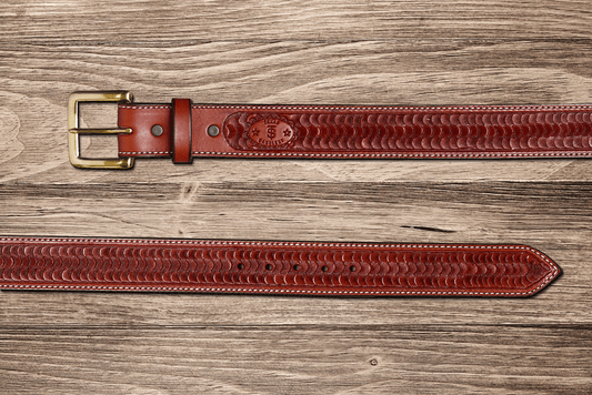 Mahogany Swirl Belt 36