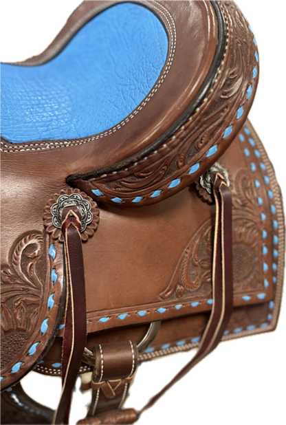 BuckStitched Inlay Barrel Racer 14.5 QH