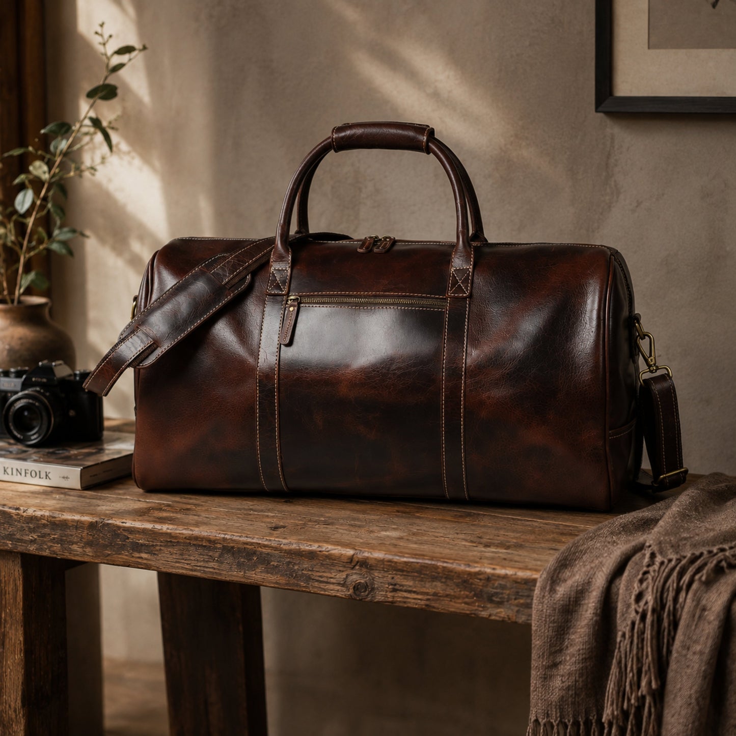 The Buffalo Traveller- Walnut