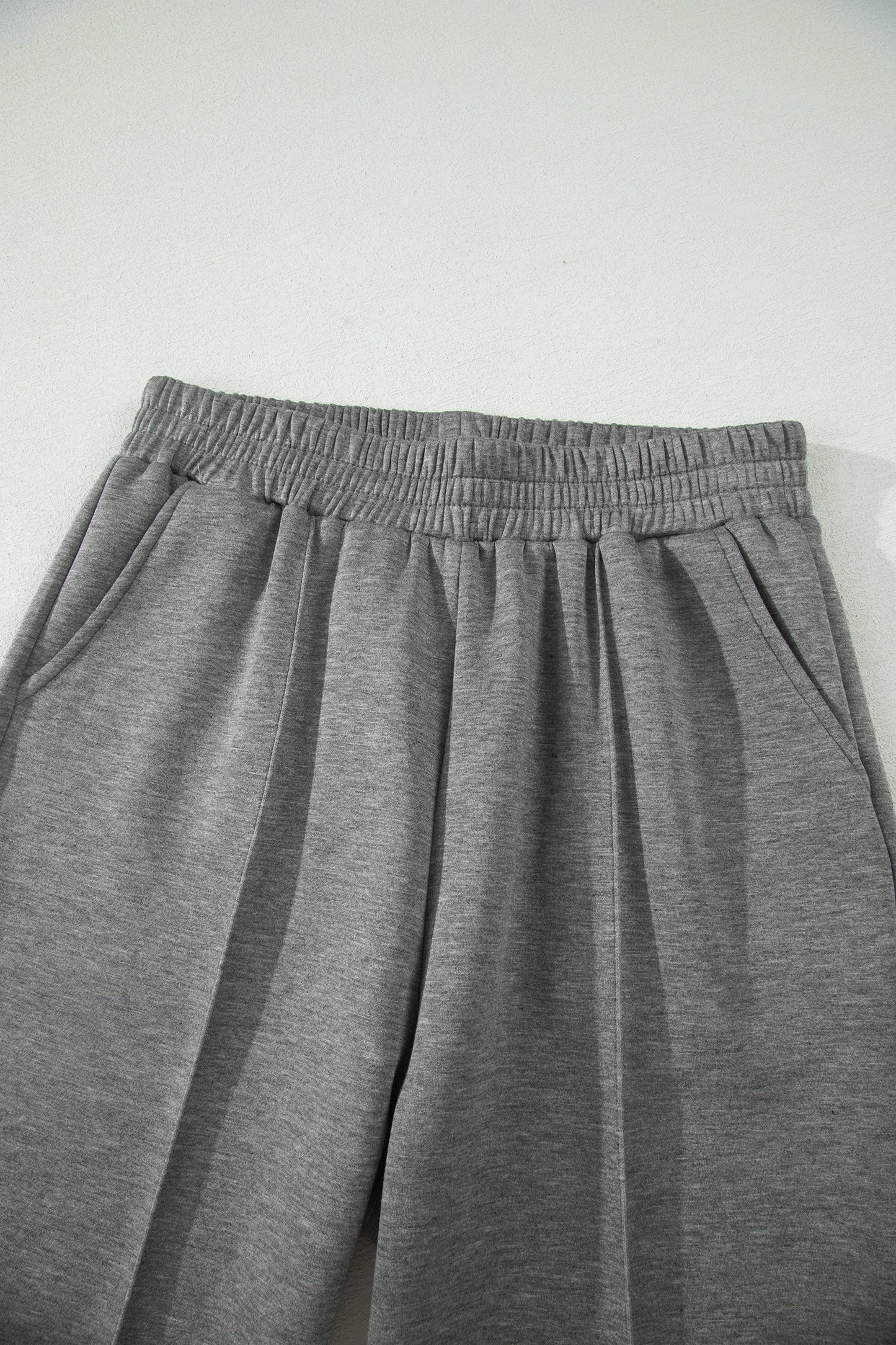 Half Zip Polo Tee & High Waist Pant Set