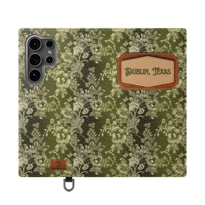 Dublin, Texas Lucky Lace Phone Flip Case Wallet (Samsung & iPhone)