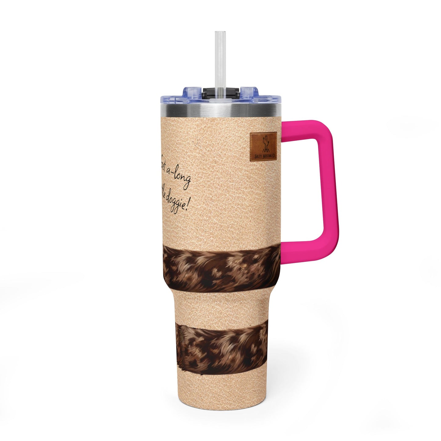 Andouille Wrap Get A-Long Little Doggie Vacuum Thermal Tumbler, 40oz