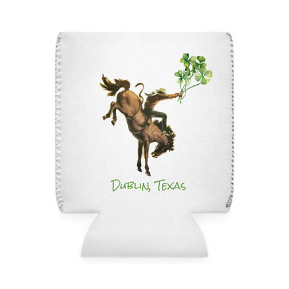 Dublin, Texas Bronc Rider Simple Koozie