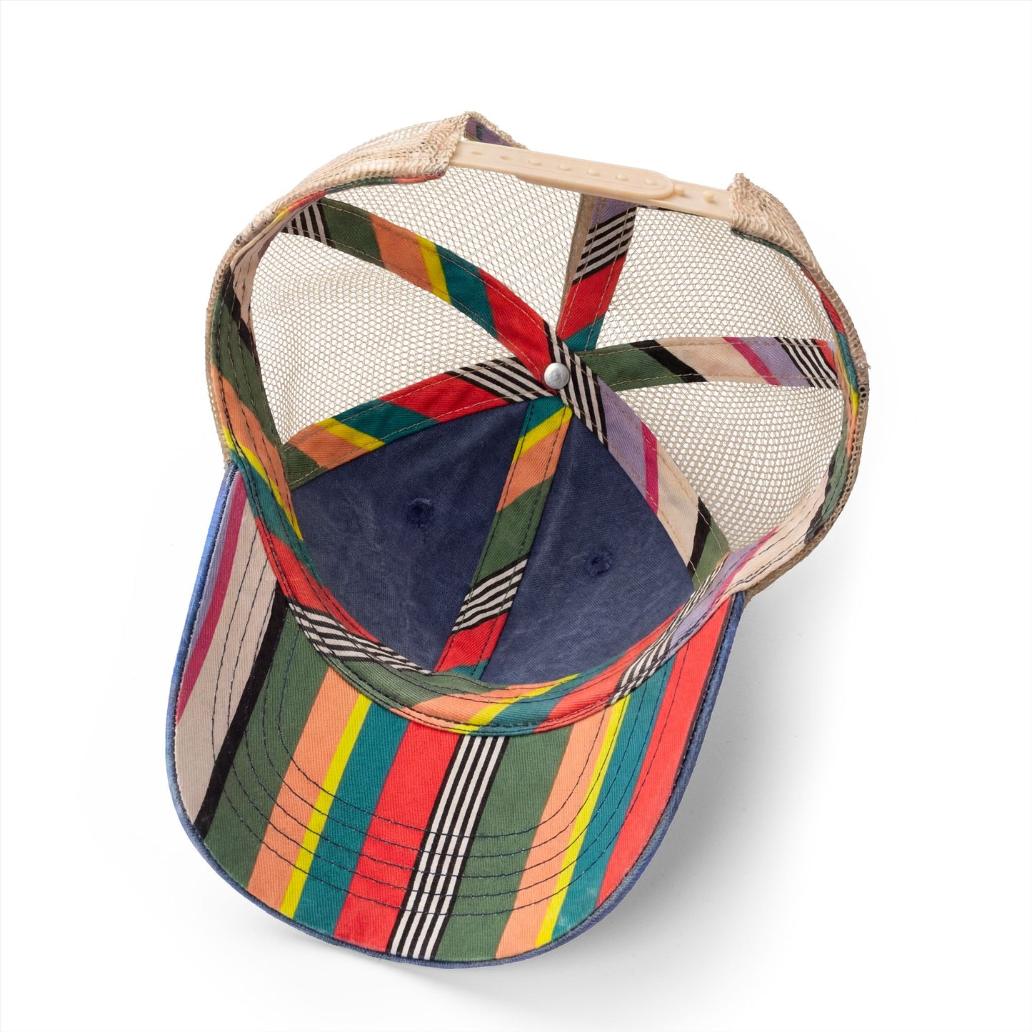 Women's Washed Mesh-Back Cap Embroidered Brand