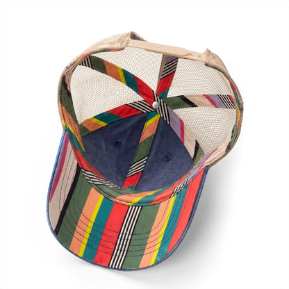 Women's Washed Mesh-Back Cap Embroidered Brand