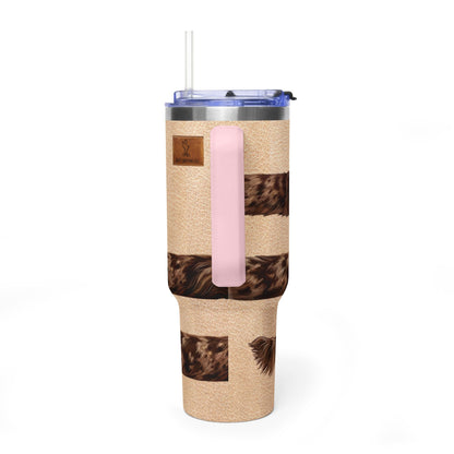 Andouille Wrap Get A-Long Little Doggie Vacuum Thermal Tumbler, 40oz