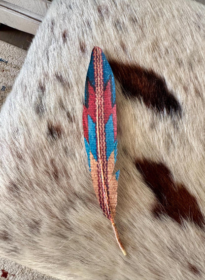 Desert Weave Western Hat Feather