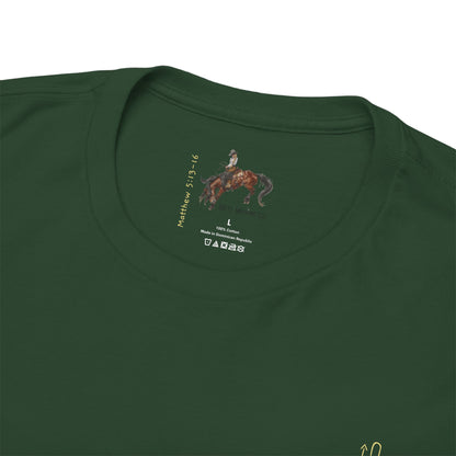 Dublin, Texas Shamrock Bronc Rider Unisex Heavy Cotton Tee