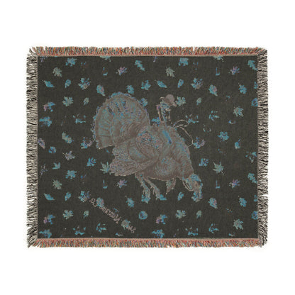 Turkey Puncher Woven Blanket