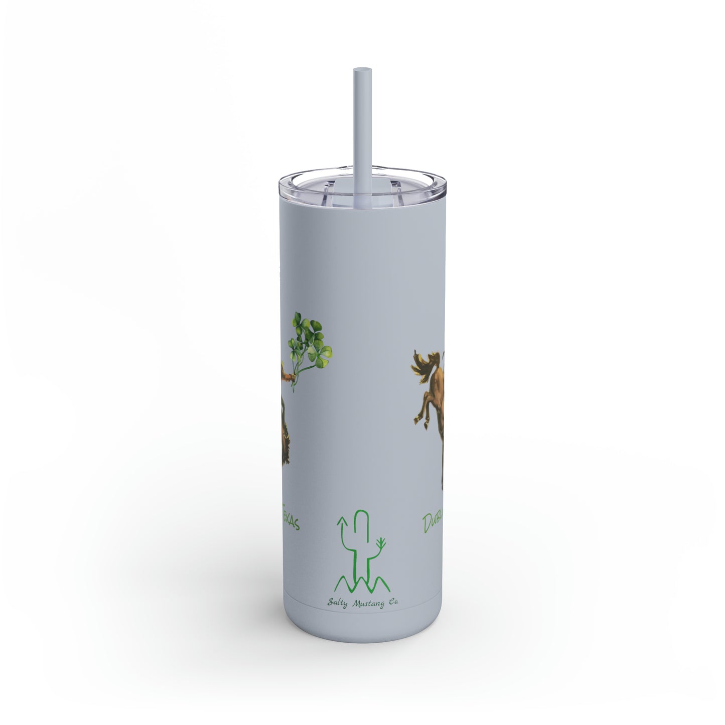 Dublin, Texas Bronc Rider Shamrock Matte Tumbler, 20oz