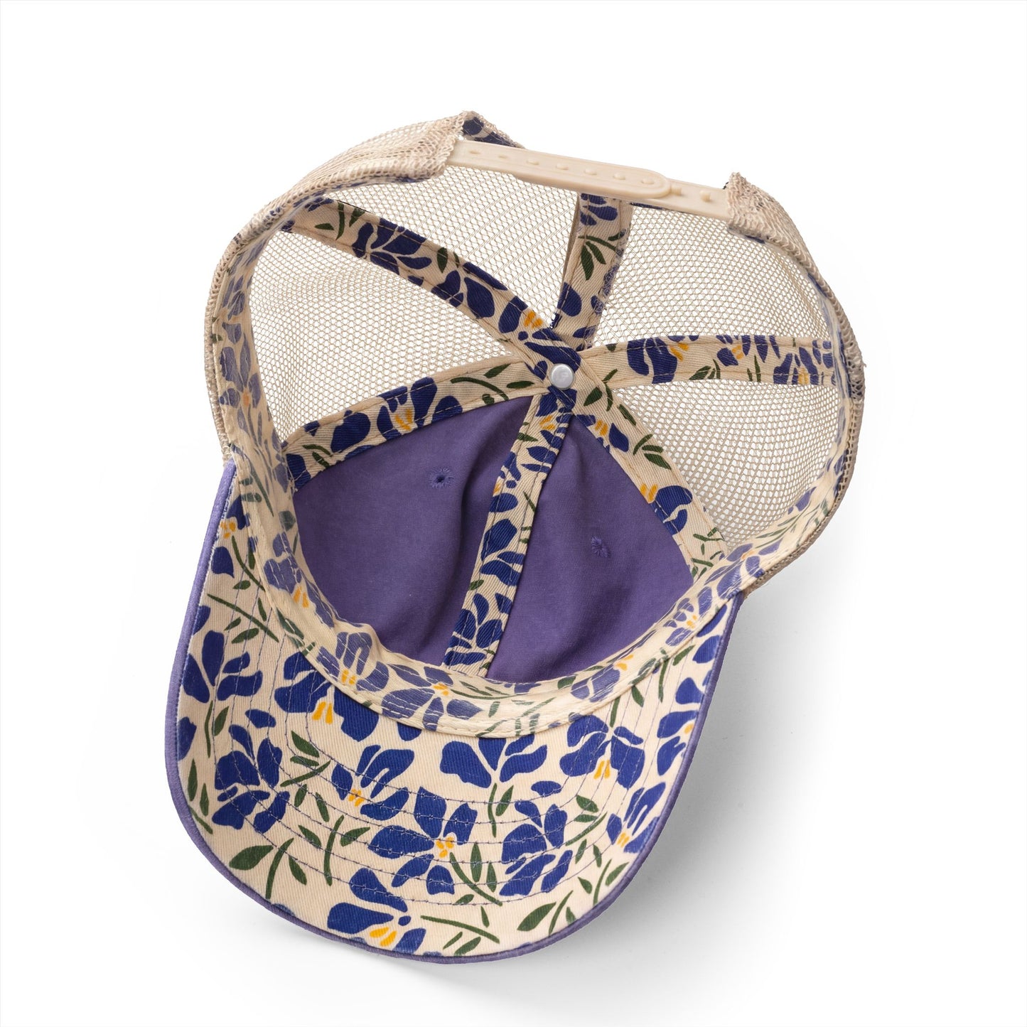 Women's Washed Mesh-Back Cap Embroidered Brand