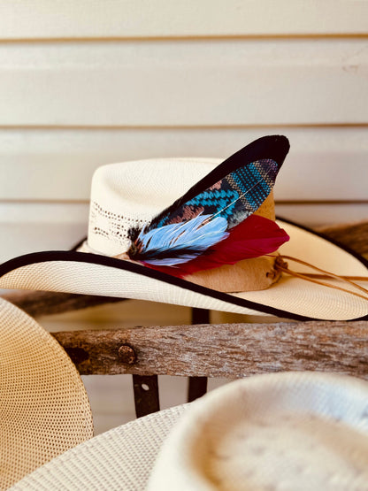 Night Weaver Western Hat Feather