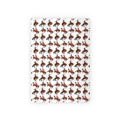 Bronc Riders Gift Wrapping Paper Rolls, 1pc