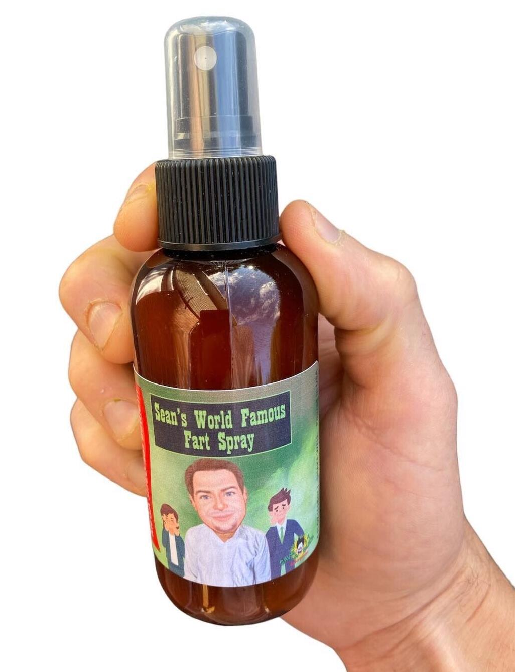 🔥SEAN'S FAMOUS FART SPRAY - Mega 4 oz Liquid Stink Ass Spray Bottle - GaG Prank